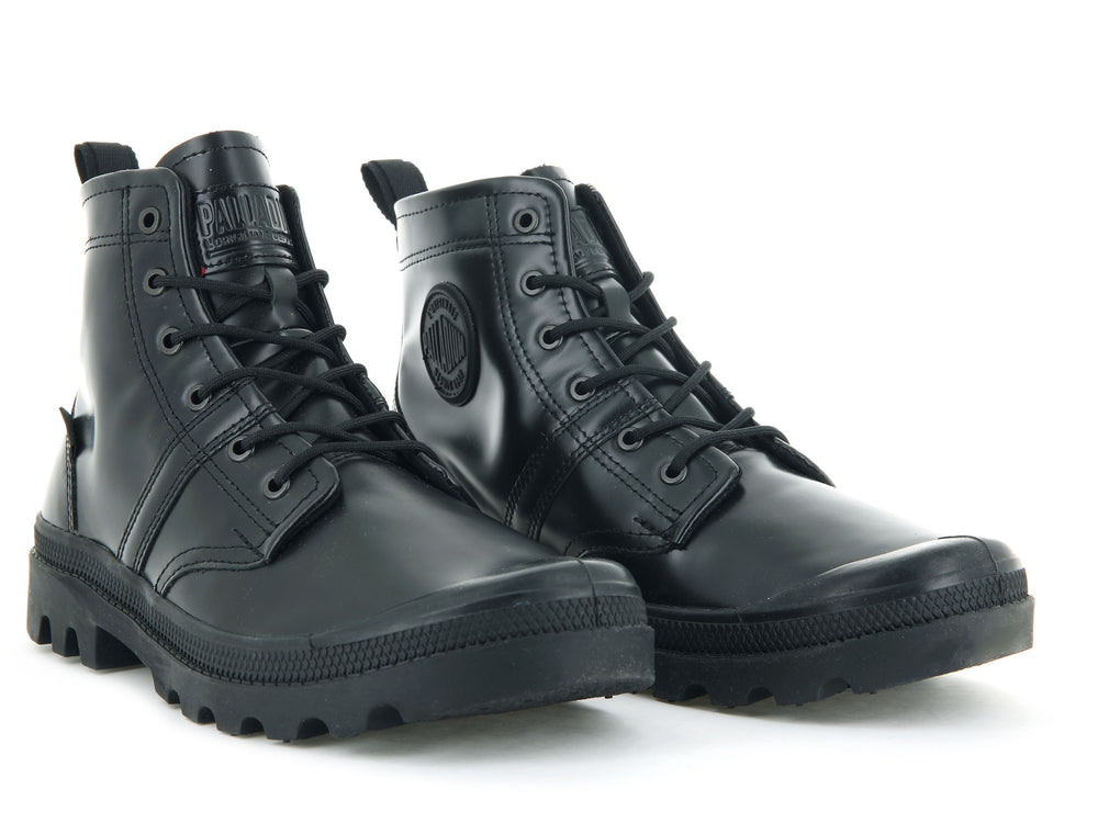 Botas Palladium PALLABROUSSE BOX Hombre Negras | Costa Rica-50926